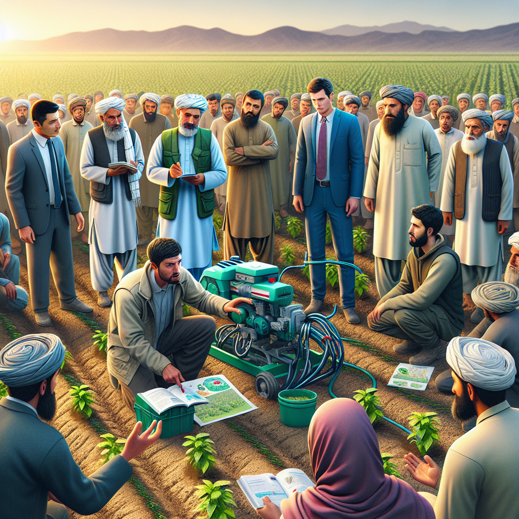 FAO trains 19,000 Afghan farmers this year