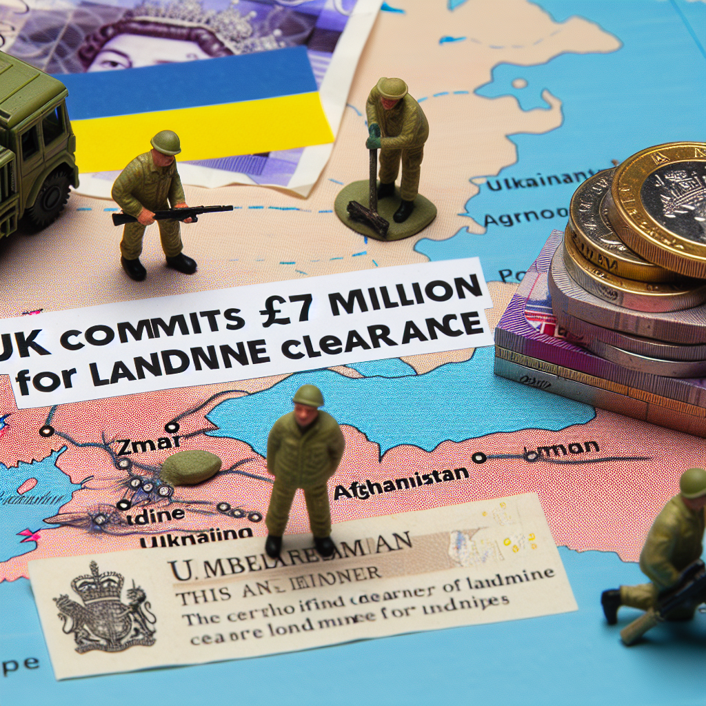 UK Allocates £7 Million for Landmine Clearance in Ukraine and Afghanistan